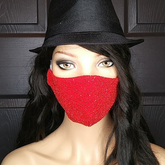 Handmade Sparkle Mask - Picture 2 of 6